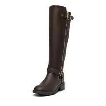 Women's Knee High Riding Boots - Brown - View 2