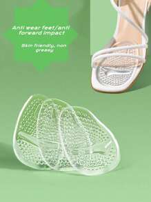 Self Adhesive Soft Gel Metatarsal Pads For Women Men Non Slip Forefoot Insole Comfortable Heel Support High Heels Sneakers Summer Daily Use