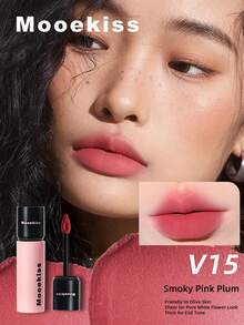 Mooekiss 丝绒哑光唇泥，适合日常使用 - V15 - 查看 2
