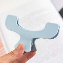 1pc Plain Simple Document Folder, Student File Folder, Bill Folder, Convenient For Storage, School Stationery, Office Supplies, Bookmark, Reading Accessory, Back To School Use