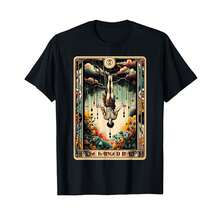 Major Arcana Tarot Card The Ged Man T-Shirt? TA Gifts For Grandparents - Black - View 1