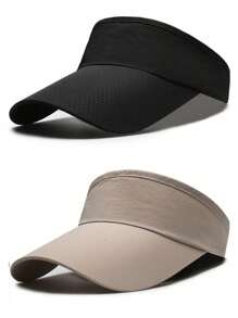 2pcs/1pc Breathable Quick Drying Hat Outdoor Hat Man And Women Summer Thin Breathable Peaked Cap Sports Running Baseball Cap For Men And Women Sunshade Quick-Drying Mesh Baseball Cap - Sun Protection Breathable Adjustable Cycling Hiking Fishing Sports Cap Quick Drying Hat Outdoor Hat