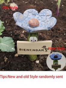 1pc Insect Drinkers Fascinating Drinkers For Wild Bees And Insects Flower Shaped Bee Drinking Station Feeding Adds Charm To Your Yard Or Garden Suitable For Butterflies And Bee