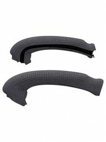 2pcs/Set Elastic Stretchable Office Chair Arm Covers, Removable Washable Polyester Armrest SlipcoversFit For Gaming And Desk Chairs - Multicolor - View 16