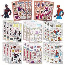 8PCS Marvel chính thức được cấp phép dán phim hoạt hình Spider-Man Bộ sưu tập nhân vật Máy tính xách tay Máy tính Điện thoại Bình nước Trang trí Tiệc và Quà tặng sinh nhật - Nhiều màu - Xem 1