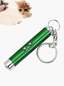 便携式激光笔猫玩具，宠物训练互动玩具，红色激光笔，猫玩具，迷你尺寸