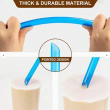 10/50/100/200 Pcs Colorful Plastic Straws, Multi-Color Drinking Straws, Long Coffee Straws, Cocktail Party Straws, Water Bottle Straws, Beverage Mixers, Straws Are Suitable For Home, Kitchen, Party, DIY Production