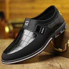Oversized Men's Casual Loafers Are Breathable, Lightweight, Non Slip, And Can Be Worn As A Pair Of Shoes - 黑色 - 查看 16