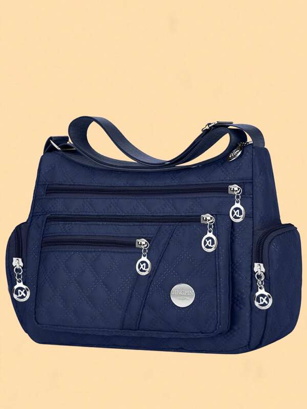 حقيبة نسائية جديدة لسيدات متوسطات العمر، حقيبة كانفاس نايلون، حقيبة كتف وعبر الجسم، حقيبة كاجوال متعددة الاستخدامات