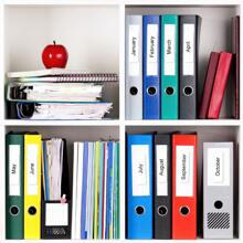 1600 pièces Ruban étiquette blanc laminé pour imprimantes d'étiquettes D30, 12x40 mm - Imperméable, adhésif puissant, résistant à haute température, facile à retirer, compatible avec l'impression claire avec les imprimantes d'étiquettes P15 P12/P11, imprimantes d'étiquettes