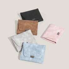 1 Stück Kurze Geldbörse aus Dopamin-Leder mit Nischendesign, neuer Mini-Geldbörse für Frühling und Sommer, leicht, Multi-Kartenhalter, geeignet für Kurztrips, Geschäftsreisen, Geschenke für Frauen, Mini Geldbeutel, Geldtasche, Kartenbörse