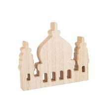 1 pièce Ornement décoratif en bois de style minimaliste du Moyen-Orient, décoration d'intérieur chaleureuse - étagère, vitrine, décoration pour maison d'hôtes/hôtel - Multicolore - Voir 12
