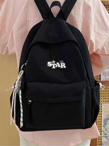 New Fashion Versatile Outdoor Casual Travel Sports School Style Flat Book Powerbank Wallet Key Multi-Functional Men Backpack