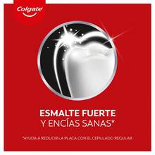 colgate Max White Pasta de dientes Carbón Activado (Entrega en 48 horas), Pasta dental que recupera el blanco natural, elimina manchas superficiales, fórmula con micro partículas de carbón y minerales que pule suavemente las manchas, sonrisa blanca y natural, esmalte fuerte y encías sanas - Carbón - Ver 6