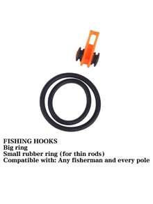 10pcs Plastic Fishing Hook Secure Keeper Holder: Keep Your Hooks Organized For Fishing & More! - Multicolor - View 8