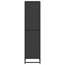 Bücherregal Schwarz 40x35x139 cm Holzwerkstoff - Schwarz - Übersicht 4