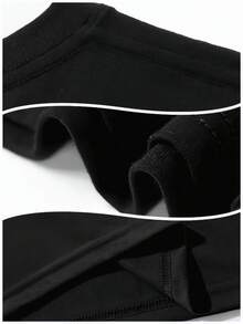 Men Sports Tees & Tanks - Black - View 4