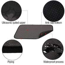 Pet Pee Pads Large Mats Puppy Training Toilet Pads Wee Cat Dog Supplies Washable UK - Grey - View 8