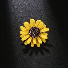 1 件/4 件雏菊花胸针，多功能装饰，适用于女士衬衫、西装外套、防闪光别针、包、帽子和配饰背包，适用于学校办公室配饰夹克珠宝圣诞节万圣节衣服别针有趣可爱的教师礼物服装配饰包饰 - 彩色 - 查看 12