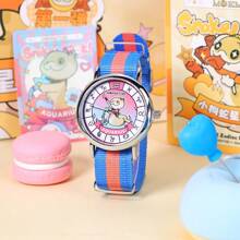 Moemton Reloj de cuarzo unisex de moda con diseño de constelación de cachorrito y serpiente de Moemton, M3.SMN03