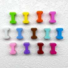 5 قطع خرز أبجدي إنجليزي كبير الثقب من مادة الأكريليك، إكسسوارات مجوهرات DIY، مواد حرفية لتعليقات الهاتف والمفاتيح، هدايا إبداعية