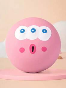 1pc Pet Toy, Latex Squeaky & Chewable Dog Toy, Interactive Training, Pet Supplies - Multicolor - View 6