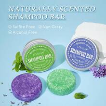 LIYALAN Shampoo Bar For Hair Solid Soap(2 Pack) Rosemary And Jasmine Shampoo Bar,Deep Cleansing Hair Shampoo For Fine &Amp; Oily Hair - Lavender+Peppermint - View 2