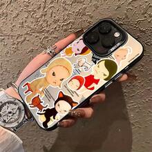 Funda de Teléfono Móvil de Dibujos Animados Nara Yoshitomo, Funda de Teléfono de Estilo Lindo para Chicas. Funda de teléfono súper linda con imagen de caricatura. Adecuado para iPhone 17/16/15/14/13/12/11/air/Pro/ProMax y Galaxy S21/S22/S23/S24/S25 Plus Fe Ultra, y series Galaxy A13/14/15/16/54/35, patrones divertidos y originales muy populares, personajes lindos y juguetones, funda de teléfono de moda clásica, funda de teléfono profesional anti-caída y anti-huellas, funda de teléfono linda y juguetona, funda de teléfono súper linda, funda de teléfono para mujeres, gran opción de regalo con cubierta trasera anti-caída esmerilada. - 1 - Ver 3