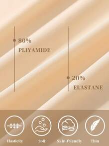 3 Pairs Women Plain Simple Silk Shorts, Prevent Flashing Anti-Roll Edge High Waist Seamless & Comfortable Underpants