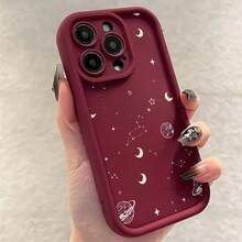 [Teléfono] Teléfono móvil único con escalera de ojos, moderno y completo, antideslizante y anticaída, TPU suave compatible con la serie 11 12 13 14 15 16 Pro Pro Plus: nuevo teléfono móvil de moda y diseño - Colores mixtos 2 - Ver 1