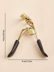 1pc Gold & Black Eyelash Curler With 10pcs Replacement Pads - Essential Beauty Tool For Creating Perfectly Curled Lashes In 5 Seconds, Portable Design Suitable For Home, Travel & Commercial Use, Unisex,Makeup,Cheap,Room Decor,Vanity,Travel,Bedroom,Makeup Accessories,Eyelash Curler,Cheap,Stocking Stuffers,Makeup,Makeup Tools,Cheap Stuff,Gifts,Gifts For Women,Christmas Gifts - Multicolor - View 5