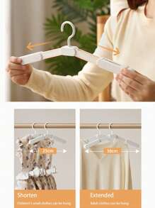Portable Travel Clothes Hanger For Travel And Business Trips, Indoor Folding Clothes Hanger For Hotels, No Need To Drill Holes, Retractable Drying Tool