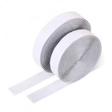 1pc Adhesive Hook & Loop Fastener, Double-Sided Sticky Tape, Self-Adhesive Packaging, Sturdy Hook And Loop Hook And Loop Tape For Daily Fixing, Car, Etc.