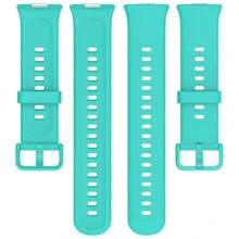 Silikonarmband kompatibel mit Huawei Watch Fit 4Pro/Fit4/Fit3, strapazierfähiges Ersatz-Armband, Smartwatch Zubehör mit farbiger Schnalle, einstellbar und bequem, verschiedene Farben