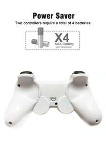 1 Set Of Home TV Game Console 4K HD Wireless Two-Player Game Controller Nostalgic Arcade Joystick Built-In 30000 Classic Retro Games PS1/GBA/FC And Other 23 Simulators Plug And Play Game Stick No Need For Network Game Box Can Be Archived Video Game Console Party Gathering Interactive Supplies