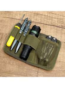 Hook Loop Panel Bags Insert Modular Hunting Accessories Equipment Inner Separation Holder Pouch Utility EDC Tool Organizer Board