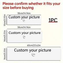 1PC Custom Your Picture Bathroom Faucet Pad, Durable And Non-Slip, Suitable For Kitchen And Dining Table, Hand Washable - Multicolor - View 2