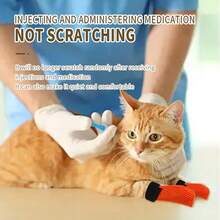 猫鞋、猫袜、防抓爪、宠物爪套、儿童鞋、猫帽、美甲、猫脚保护套 - 彩色 - 查看 5