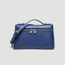 Bolsa de almuerzo de moda LP19, nueva bolsa de mano de modelo primavera/verano 2025 para mujer, bolso de hombro estilo tote y bandolera pequeño