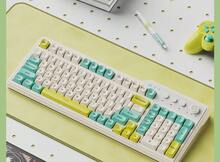 HP 有線鍵盤K360 時尚拼色按鍵 舒適手感 耐磨ABS鍵帽 人體工學設計 鍵線分離 即插即用 相容性強 乳黃青 - 乳黃青 - 查看 9