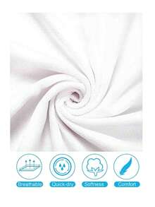 1pc Customizable Extra Large Beach Towel - Soft, Highly Absorbent, Quick-Drying, 100% Polyester Microfiber Material, Essential For Summer, Suitable For All Ages, Wind & Sun Protection, Ideal For Beach, Party, Travel, Camping, Also A Perfect Holiday Gift To Create A Vacation Atmosphere. - Multicolor - View 5