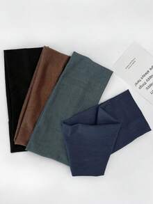 2 pezzi Fasce per capelli sportive, Fasce elastiche unisex per corsa, fitness, yoga, accessori per capelli autunno inverno per donne, Sciarpa elegante da donna per vacanze, Bandane morbide per donna