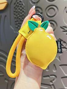 New Creative Cherry-Shaped Leather Keychain Accessory Summer Lanyard - Multicolor - View 12