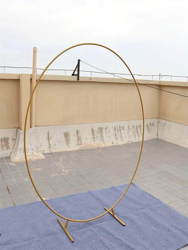 Metal Balloon Stand For Wedding Arch | Balloon Arch | Round Backdrop Frame Holder | Portable Reusable | Heavy Duty Balloon Holder|Decorative Stand | Party Backdrop