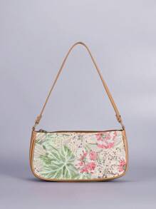 Ladies' Fashionable Embroidered Floral Baguette Bag, Niche Exquisite Sequin Floral Single-Shoulder Bag, Irregular Sequin Patchwork Mesh Embroidered Dinner Bag, Suitable For Parties, Dates, Shopping, Vacations, Gifts, Graduation Gifts, Commutes, Colleges, Music Festivals.