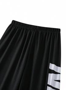 Conjunto deportivo de 4 piezas para adolescentes, camiseta de manga corta y ligera, pantalones deportivos para verano, ropa para chicos adolescentes de 10 a 19 años