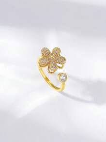 Anel de Aço Inoxidável com Design de Borboleta Oco para Mulheres, Presente de Joia Elegante e Único, Adequado para Uso Diário e Presente, Acessório Personalizado para Todas as Estações