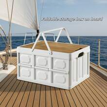 1 Stück Faltbare Aufbewahrungsbox für Outdoor, multifunktionale Kfz-Organizer Box, Haus-Krimskrams Box, tragbare Falt-Camping Kiste