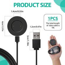 Base de carga para reloj inteligente  Watch GT2/GT2e, adaptador original, soporte de carga rápida - Negro - Ver 3