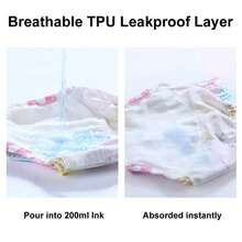 3/6pcs Newborn Potty Training Pants, Washable Toilet Training Underwear For Boys And Girls, 6-Layer Breathable All-Season Baby Cloth Diapers, Leak-Proof Absorbent Reusable Diaper Panties, Suitable For Baby Boys And Girls, Multiple Combinations, Essential Baby Items - Multicolor - View 5